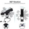 DYPASA Vertical Fishing Rod Holder Fishing Boat Rod Holder Fishing Rod Pole Stand Rack Adjustable Fishing Pole Rod Holder Racks Bracket Wall Mounted Fishing Rod Rack view 2