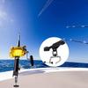 DYPASA Vertical Fishing Rod Holder Fishing Boat Rod Holder Fishing Rod Pole Stand Rack Adjustable Fishing Pole Rod Holder Racks Bracket Wall Mounted Fishing Rod Rack view 3