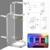 Cosmos 1 Pc Lightsaber Wall Mount Stand Light Saber Display Rack Wall Holder, Acrylic Lightsaber Display Stand Lightsabers Holder Compatible with Most Lightsabers Screw Hardware Included view 4