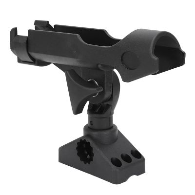 DYPASA Vertical Fishing Rod Holder Fishing RodHolders Clamp Removable Kayak Boat Support Pole Stand Bracket Adjustable Rod Mount Base Wall Mounted Fishing Rod Rack