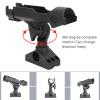 DYPASA Vertical Fishing Rod Holder Fishing RodHolders Clamp Removable Kayak Boat Support Pole Stand Bracket Adjustable Rod Mount Base Wall Mounted Fishing Rod Rack view 4