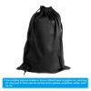 PATIKIL Ski Goggle Bag, 4 Pack 7.1"x10.6" Microfiber Snow Goggles Case Cover Soft Storage Sleeve Drawstring Pouch for Sunglasses Glasses Eyeglasses Camera Lenses Black view 4