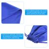 PATIKIL Ski Goggle Bag, 4 Pack 7.1"x10.6" Microfiber Snow Goggles Case Cover Soft Storage Sleeve Drawstring Pouch for Sunglasses Glasses Eyeglasses Camera Lenses Blue view 3