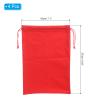 PATIKIL Ski Goggle Bag, 4 Pack 7.1"x10.6" Microfiber Snow Goggles Case Cover Soft Storage Sleeve Drawstring Pouch for Sunglasses Glasses Eyeglasses Camera Lenses Red view 2