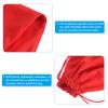 PATIKIL Ski Goggle Bag, 4 Pack 7.1"x10.6" Microfiber Snow Goggles Case Cover Soft Storage Sleeve Drawstring Pouch for Sunglasses Glasses Eyeglasses Camera Lenses Red view 3