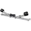 YAFF Adjustable Boat Trailer Support Bracket with Keel Rollers - Premium Zinc-Coated Steel for Boats 2'7"4' Wide - Essential for Secure and Stable Support view 1
