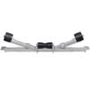 YAFF Adjustable Boat Trailer Support Bracket with Keel Rollers - Premium Zinc-Coated Steel for Boats 2'7"4' Wide - Essential for Secure and Stable Support view 2