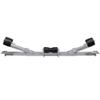 YAFF Adjustable Boat Trailer Support Bracket with Keel Rollers - Premium Zinc-Coated Steel for Boats 2'7"4' Wide - Essential for Secure and Stable Support view 3
