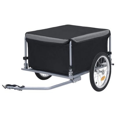 YAFF Bike Cargo Trailer Black and Gray 143.3 lb (25.08lbs)