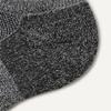 Amazon Essentials Men's Cotton Performance Cushioned No Show Socks for Men, Breathable Athletic, 6 Pairs, Black/White Marl, 13-15 view 3