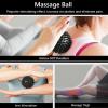 Aucuu 6 in 1 Foam Roller Set Includes Hollow Core Massage Roller, Yoga Stick, Massage Ball, Fitness Stretching Strap, Carrying Bag, Towel, Massage Roller (Black) view 3