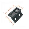 CG GEARS Offset Light/Optic Mount for MLOCK, Polymer Rail Section Mounts Compatible with Picatinny Rails (1 Slot P-Rail Mount 2pcs) view 2