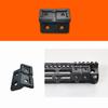 CG GEARS Offset Light/Optic Mount for MLOCK, Polymer Rail Section Mounts Compatible with Picatinny Rails (1 Slot P-Rail Mount 2pcs) view 3