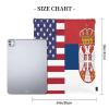 Qauirfe America Serbia Friendship Flag Outdoor Drawstring Bags Gym Bag Fashion Simple, Suitable For Men And Women, Young And Old view 4