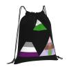 Qauirfe Neutrois Asexual Androromantiflex Triangle Pride Flag Outdoor Drawstring Bags Gym Bag Fashion Simple, Suitable For Men And Women, Young And Old view 2