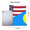 Qauirfe America Palau Friendship Flag Outdoor Drawstring Bags Gym Bag Fashion Simple, Suitable For Men And Women, Young And Old view 4