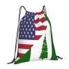 Qauirfe America Norfolk Island Friendship Flag Outdoor Drawstring Bags Gym Bag Fashion Simple, Suitable For Men And Women, Young And Old view 2