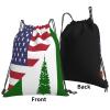 Qauirfe America Norfolk Island Friendship Flag Outdoor Drawstring Bags Gym Bag Fashion Simple, Suitable For Men And Women, Young And Old view 3