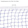 PATIKIL 20x2.5ft Badminton Net, Badminton Court Netting Replacement 0.98x0.98 Mesh with Box for Outdoor Indoor Beach Backyard, Blue view 2