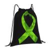 Qauirfe Cerebral Palsy Awareness Ribbon Outdoor Drawstring Bags Gym Bag Fashion Simple, Suitable For Men And Women, Young And Old view 2