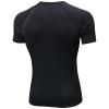 Black Compression Shirts Men Short Sleeve Workout Gym T-Shirt Running Tops Cool Dry Sports Base Layer Undershirts view 3