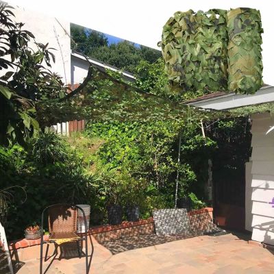 Camouflage Netting for Hunting, Shade Net, Military Camouflage Net, Woodland, Camping, Hide, Photography, Car Cover, Party Decoration, Sunscreen, Reinforced Camo Netting,Jungle-22.5m(6.6 * 8.2ft)