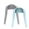 HomTop Cool Shawl Arm Covers 2-Pack Sun Protection with Finger Holes UV Protection Arm Covers for Golf (blue and gray) One size fits all