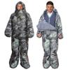 AXUYU Adults Wearable Sleeping Bag 3 Season Camouflage Sleeping Bag Full Body Sleeping bag for Camping,Traveling, Hammocks, Hiking, Backpacking, Lounging (L) view 1