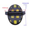 Boat Engine 60930 9-42800 Exhaust Flapper Water Shutter with Grommets 25-43809 for Mercury MerCruiser Quicksilver Mariner Outboard Motor 2.5L 3.0L 3.7L fit Sierra 18-2727 view 2