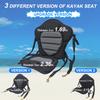 Hlogree Padded Kayak Seat with Back Support with Accessories,Seat Cushion Fits Sit On Top, Ocean, Emotion, Lifetime, Perception Canoes & Boats view 3