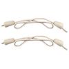 Endoto Shoelaces for Hey Dude Elastic Strings Replacement Laces Shoes(Color:Beige,Size:13Inch) view 1