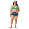 Carve Designs Womens Lorenzo Short Swimsuit Separates, Bouquet, X-Small US view 1