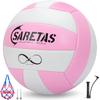 Saretas Volleyball Soft Volleyball, Official Size for School, Training,Indoor, Outdoor, Beach, Gift Idea for Girls, Beginner,Adults and Family view 1