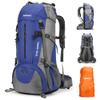 King'sGuard 70L Hiking Backpack with Rain Cover Lightweight Waterproof Travel Camping Backpack Large Backpacking Pack for Men and Women (Deep Blue) view 1