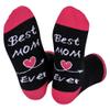 Nucinzua Valentines Day Gifts for Mom,Best Mom Ever Socks,Valentines Gifts for Her,Mothers Day Moms Gift from Daughter,Funny Birthday Gift for Women view 1