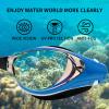 WAVE Nearsighted Swim Goggles, Shortsighted Optical Swimming Goggles No Leaking Anti Fog UV Protection for Adult Men Women view 3