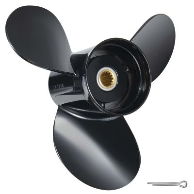 JSPROP Boat Propeller fit Johnson Evinrude OMC Stern Drive 40-140 HP Engines 13 Spline Tooth Outboard Prop RH OEM Propeller for 50 60 65 70 75 85 88 90 100 110 112 115 120 125 135 HP (13.2x19)