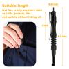 JOTOVO Pocket Key Universal Round Handcuff Key, Police Cuff Keys 4 Inch with Clip for All Standard Series Hand cuffs view 3