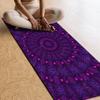 Neon Earth Custom TPE Yoga Mat Non-Slip Eco-Friendly All Purpose Workout Mat for Yoga, Pilates, and Floor Exercise (8mm, Red) view 2