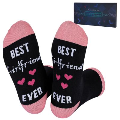 Nucinzua Valentines Day Socks Gifts for Girlfriend Her,Girlfriend Valentines Gift,Birthday Gifts for Women,Novelty Funny Valentine Socks for Women