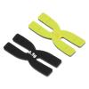 PATIKIL 0.5g Racket Weight Balance Strips, 10 Pack Silicone Badminton Racquet Weighted Tapes, Black/Green view 1