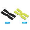 PATIKIL 0.5g Racket Weight Balance Strips, 10 Pack Silicone Badminton Racquet Weighted Tapes, Black/Green view 3