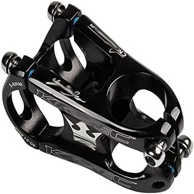 ZECHAO Ultra-Light Short Stem, 28.6 * 31.8mm Bike Stem CNC Aluminum Short Stem 50mm Mountain XC AM Bike Bike Handlebar Stem Bike Stem (Color : Black, Size : 28.6 * 31.8mm)