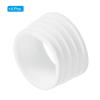PATIKIL Badminton Racket Handle Grip Ring, 4 Pack Racquet Fix Ring Grip Band Rubber Ring Non-Slip Absorbent Overgrip in Place, White view 3