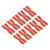 PATIKIL 0.5g Racket Weight Balance Strips, 10 Pack Silicone Badminton Racquet Weighted Tapes, Red view 1