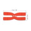 PATIKIL 0.5g Racket Weight Balance Strips, 10 Pack Silicone Badminton Racquet Weighted Tapes, Red view 2