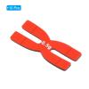PATIKIL 0.5g Racket Weight Balance Strips, 10 Pack Silicone Badminton Racquet Weighted Tapes, Red view 3