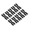 PATIKIL 0.5g Racket Weight Balance Strips, 10 Pack Silicone Badminton Racquet Weighted Tapes, Black view 1