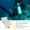 Pilipane Wrist Writing Dive Slate, Underwater Writing Slate, 3 Panels Professional Wrist Writing Dive Slate with Pencil Underwater (No Luminous) view 4
