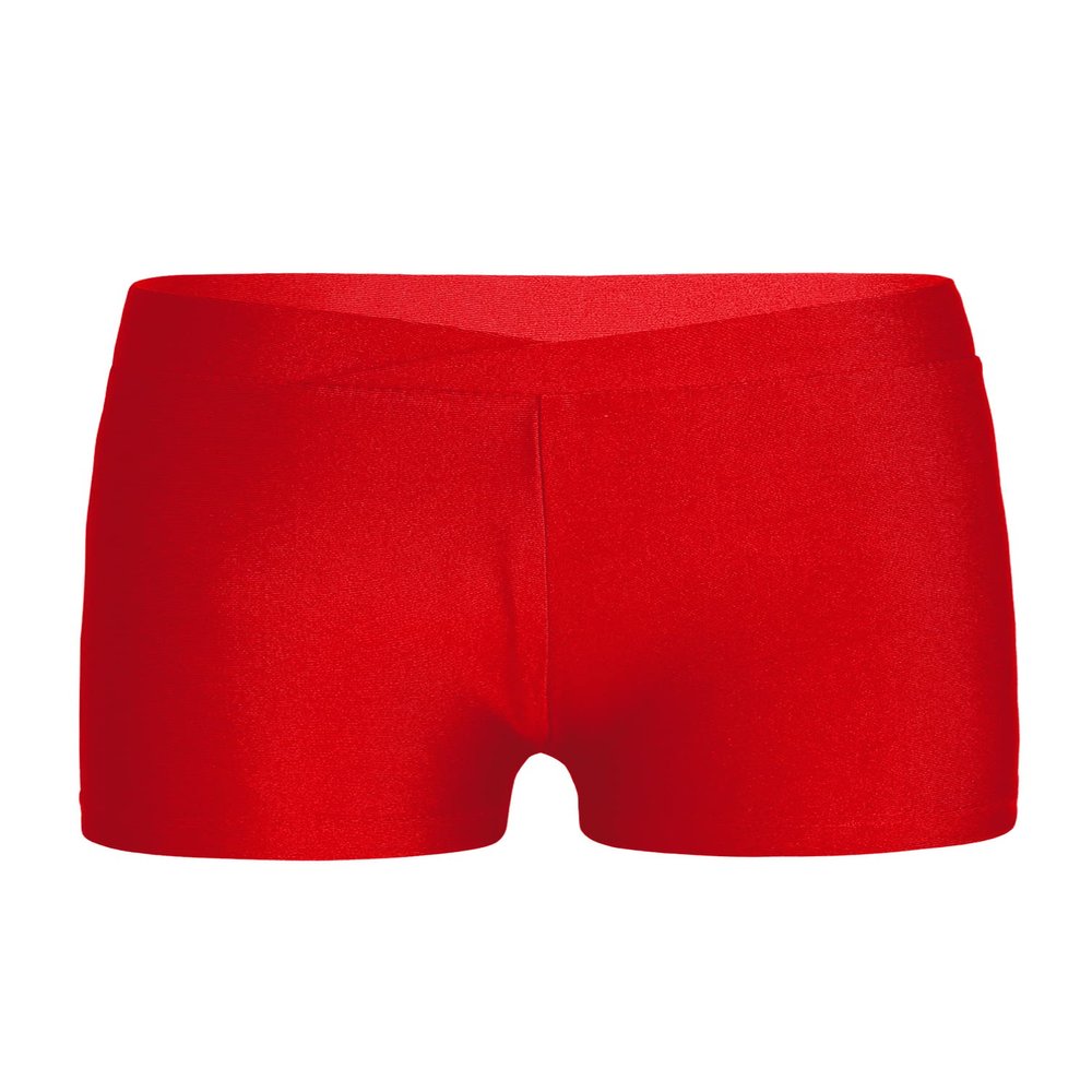 Fldy Kids Girls Gymnastics Shorts Dancewear Athletic Ballet Dance Shorts Gym Yoga Workout Booty Shorts Activewear Red 11-12 Years